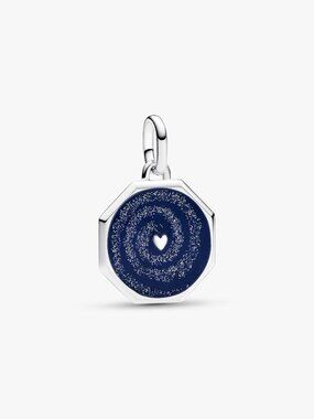 PandoraME Galaxy Heart Medallion Charm